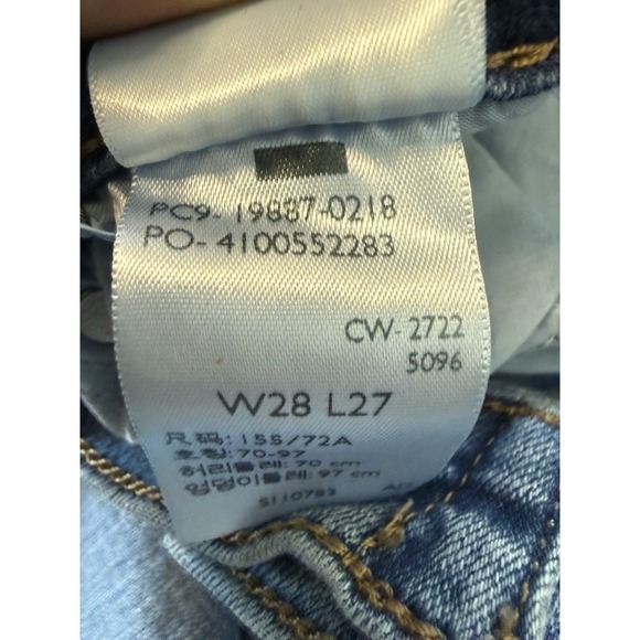 Levis Jeans Womens Size 28 Blue High Rise Boyfriend Denim - Picture 6 of 11